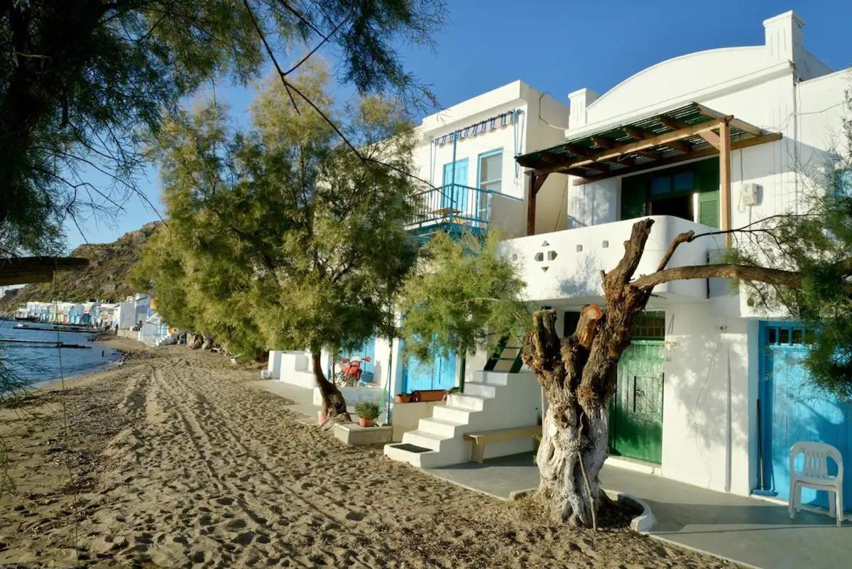 Milos Apartments Kardapis Ground Floor Klima  Extérieur photo